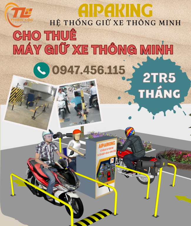 thuê máy giữ xe